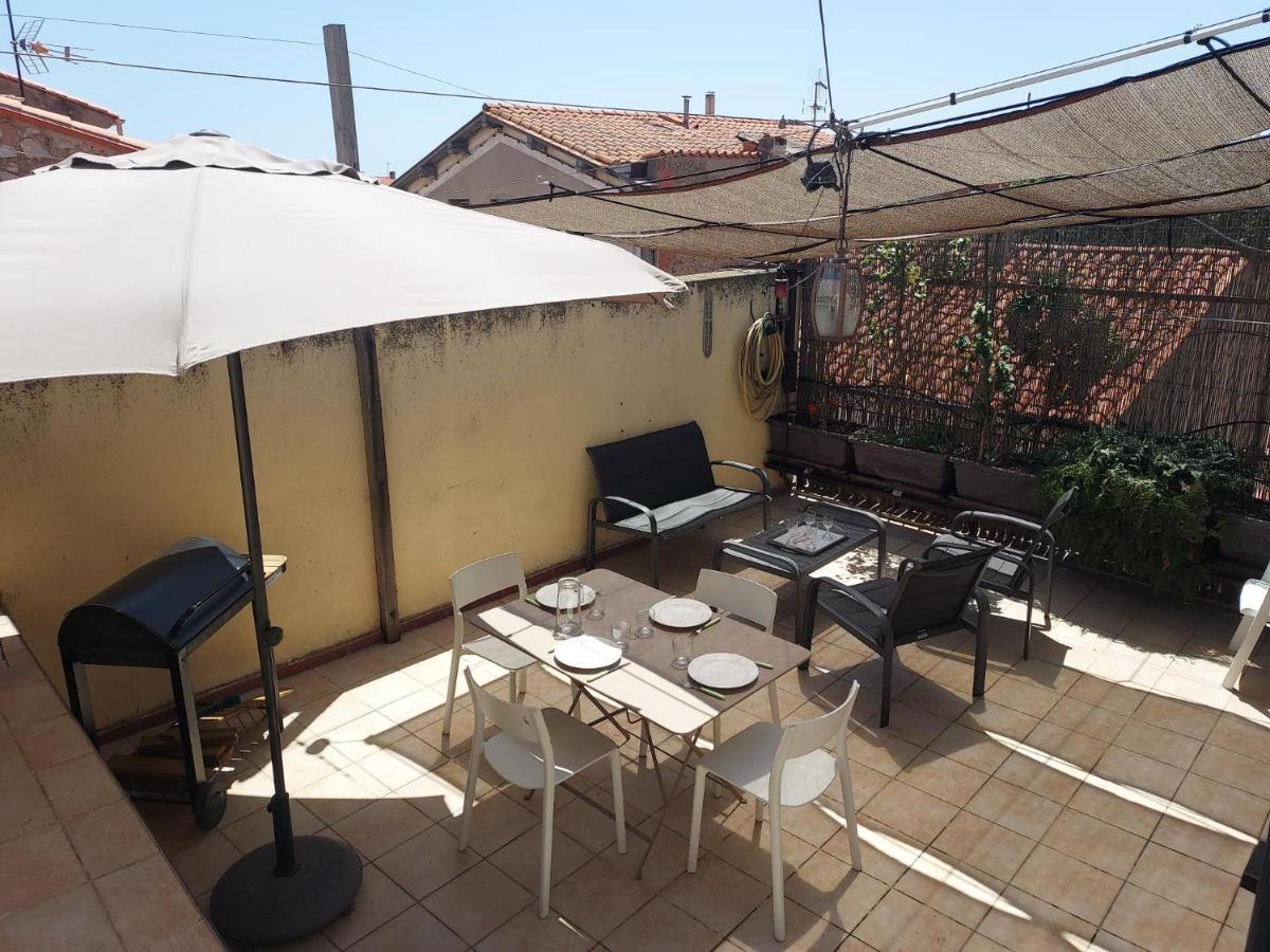 Albasud - Appartement Meuble Avec Terrasse - Salses Le Chateau 66 外观 照片